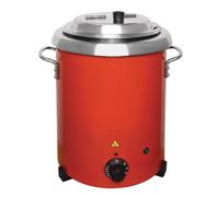 Marmite à Soupe Rouge avec Poignées 5,7 L - Buffalo