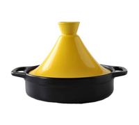 Marmite à tajine en céramique émaillée en fonte pour tajine traditionnelle pour ragoûts et cocottes dans la cuisine