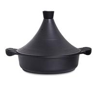 Marmite à tajine - INTIGNIS - 28cm - Aluminium antiadhésif - Couvercle conique - Induction compatible