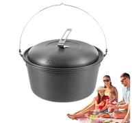 Marmite À Vapeur - Bouilloire De Voyage Compacte, Cuiseur De Repas Léger | Ensemble D'équipement Culinaire Portatif De Pique-nique De Camping, Unité Polyvalente De Récipient De Chauffage De Cuisine Al