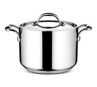 Lagostina Marmite inox Accademia Lagofusion 24 cm (6,7 L) avec couvercle, tous feux dont induction