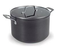 Marmite aluminium 24cm + couvercle Lacor 48124 noir G