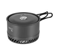Marmite avec radiateur et couvercle NILS Camp NC4203 Noir 1 L