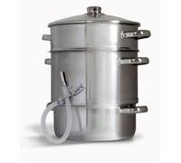 Baumalu Extracteur de jus à vapeur 342635 en inox 26 cm