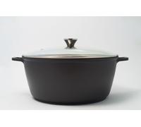 Marmite Baumalu Haute Couvercle Verre 13.4l 36 Cm