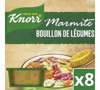 Marmite Bouillon de Légumes KNORR - les 8 marmites de 28 g Lot De 4 - Par Lot