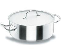 Marmite, casserole universelle, acier inoxydable 18/10, argent, 1.6 l, Ø 16 cm, hauteur : 8 cm
