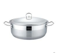 Marmite - CHEFFINGER - 40cm - Inoxydable 18/10 - 16.3L - Compatible Tous Feux