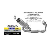 Marmite Complète ARROW Indy Race EVO Titane Pour Kawasaki 650 NINJA 2024-2025