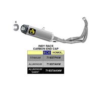 Marmite Complète ARROW Indy Race Noire Pour Kawasaki 650 NINJA 2021-2023