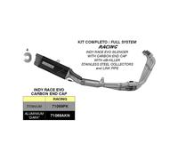 Arrow Échappement complet IndyRace EVO Racing Alum Dark carb Honda CBR 650R 2024