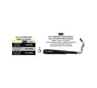 Marmite Complète ARROW Rebel Pour Kawasaki 650 VULCAN S 2021-2024