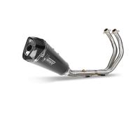 MIVV Système d'échappement Delta Race CE-BE Yamaha MT-07 2014-2020 Noir Inox Divers modèles