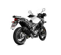 Marmite Complète Noire MIVV Speed Edge Pour Suzuki 650 DL V STROM 2017-2024