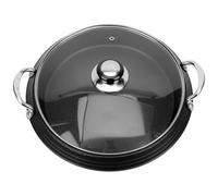 Marmite Cuisine Maison Coréenne en Alliage D'aluminium Noir