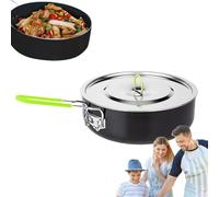 Marmite de Camping,Popote Légère et Portable pour Randonnée,Casserole de Cuisson pour Camping | Pour Le Voyage, La Randonnée, Le Trekking, La Pêche Et Les Activités En Plein Air