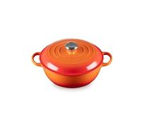 marmite de cuisine avec couvercle haut Evolution 26 cm Orange