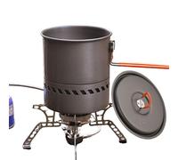 Marmite De Randonnée,Réchaud Portable Pour Extérieur | Pot Unique Concentrant la Chaleur - Pour La Randonnée, Le Plein Air, Le Pique-Nique, La Famille, Les Étudiants Et