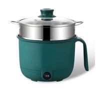 Marmite Électrique, 1.3 L Hot Pot Électrique, 600 W, 220 V Marmite Portable, Mini Hot Pot Avec Cuiseur Vapeur En Acier Inoxydable, Casserole Électrique Pour La Maison, Le Bureau, Le Dortoir