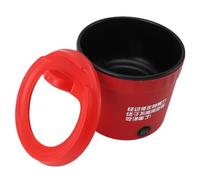 Marmite Électrique Multifonctionnelle Portable, 1,2 L, 450 W, Cuiseur Ramen avec Revêtement Antiadhésif, Câble Amovible, pour Pâtes, Soupes, Œufs