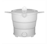 Marmite Électrique Portable Bouilloire de Voyage Pliable pour Lait pour Bébé, Eau Chaude, Bouillie Chauffe Plat Multifonction