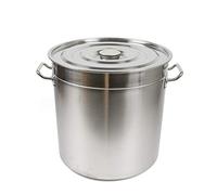 Marmite en acier inoxydable 35 cm avec couvercle universel 35 l