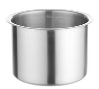 Marmite en acier inoxydable, 8 l, diamètre 280 x 200 mm