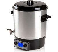 Marmite en acier inoxydable avec LCD - robinet en acier inoxydable - DOMO DO42326PC