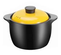 Marmite en acier inoxydable, Petites casseroles en cuivre, cocottes terre cuite, bols résistants à la chaleur avec couvercle, pots for ragoût(8L/7.5Quarts)