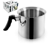 Marmite en acier pour faire bouillir le lait 2,5 l