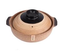 Marmite en céramique, cocotte en terre cuite, faitout chinois, marmite à soupe avec couvercle, ustensiles de cuisine for Dolsot Bibimbap et marmite à soupe en argile (Size : 2L)
