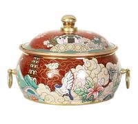 Marmite en céramique, petites casseroles cuivre, marmite chinoise à induction, soupe épaisse martelé, marmites antiadhésives