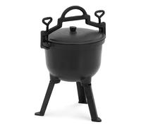 Marmite en fonte - avec couvercle - 4 L - émaillé - Royal Catering RC-POT-05