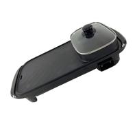 Marmite Et Gril Électriques Multifonctions, Sans Fumée, Antiadhésif, Facile À Nettoyer, Corps Moulé Sous Pression Épais For La Cuisine Domestique