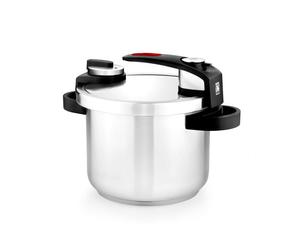Marmite Express - BRA - A185603 - Acier inoxydable - 7 L - Tous feux compatibles