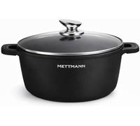 Marmite Faitout Mettmann Professionnel 40 cm Fonte d'Aluminium