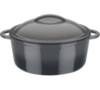 Marmite fonte massive - GSW - GREY SHADOW - 24 cm - Ronde - Induction - Gris