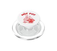 Marmite Hotpot Chef Graphique Fastfood Illustration Hot-Pot PopSockets PopGrip pour MagSafe