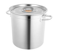 Marmite Jumbo 35 l 1,2 mm Épaisseur de paroi 0,8 mm Épaisseur du fond en acier inoxydable 201 47 x 36 cm