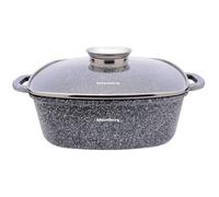 Marmite - KING HOFF - KB-7531 - 26cm - 5.5L - Revêtement céramique marbrée