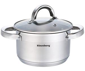 Marmite - KLAUSBERG - KB-7123 - Acier 18/10 - 2 6L - Compatible induction