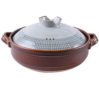 Marmite, marmite Japonaise en céramique, cocotte Ronde en céramique, marmite à ragoût Lent résistante à la Chaleur, Casserole Saine, marmite antiadhésive, marmite à Soupe nutritionnelle allant au Fou