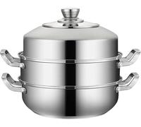 Marmite multicouche en acier inoxydable 304 for cuisinière à gaz à induction(28cm)