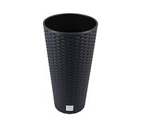 Marmite Rato de 15,5 litres avec insert 25 x 25 x 47,6 cm en couleur anthracite