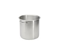 De Buyer - Marmite couvercle en inox PRIM'APPETY - 32 cm - , Inox 18/10 de Qualité Professionnelle, Fond Magnétique Épais pour Cuisson Maîtrisée, Tous Feux + Four, Finition Poli Brossé