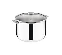 Lagostina Marmite Salvaspazio+ 26 cm en inox avec couvercle – Argent