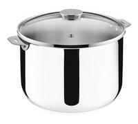 Marmite Salvaspazio+ avec son couvercle 26 cm en acier inoxydable - - Argent - Inox