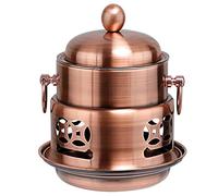 Marmite traditionnelle chinoise en cuivre, marmite Shabu, mini poêle à acier inoxydable, alcool, simple, ustensiles de cuisine for la maison