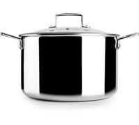 - Marmite Tricouche Triply Natural 24 Cm, Acier Inoxydable, Convient Pour Induction, Sans Antiadhésif