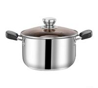 Marmite Vapeur Acier 304 Double Paroi 5L Marmite Vapeur Acier | Acier 304 , anti-corrosion, double paroi épaisse, pour idéal soupe et ragoût, long usage